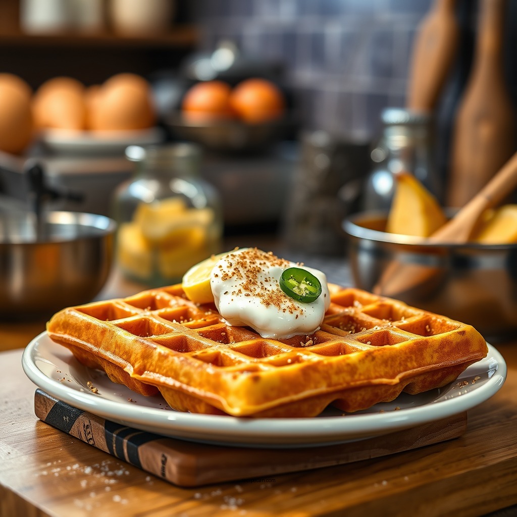 Key Ingredients for Egg-Free Waffles - recipe for waffles without eggs