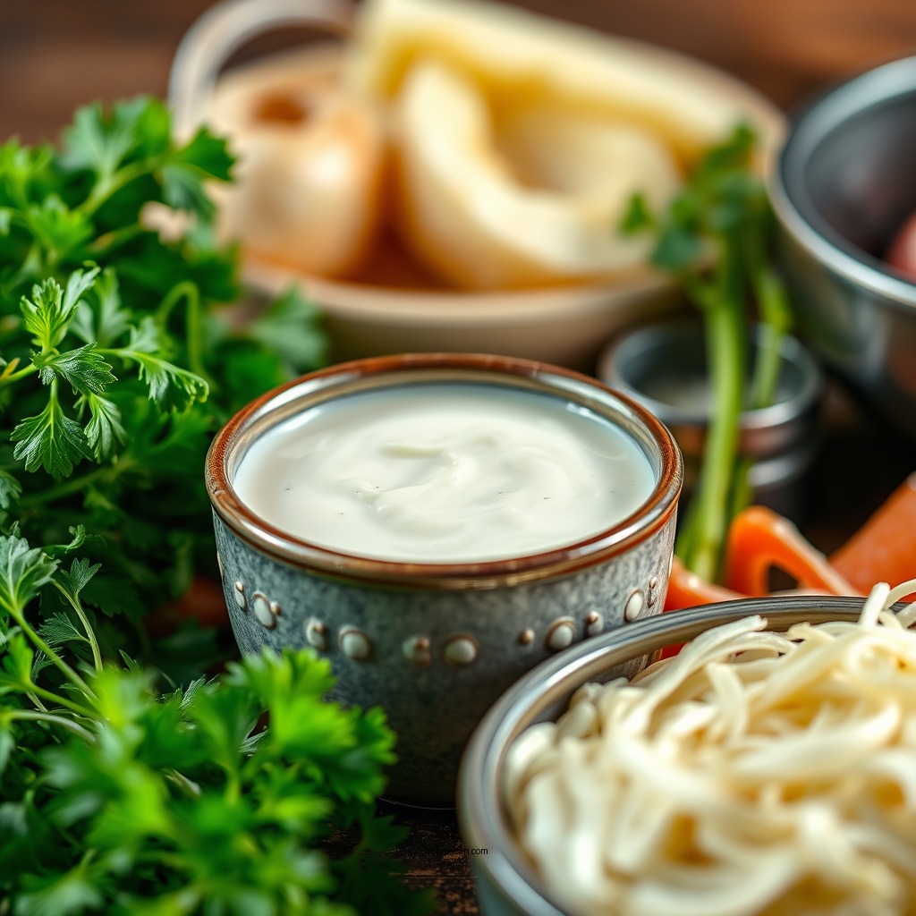 Ingredients You'll Need - recipe for white sauce