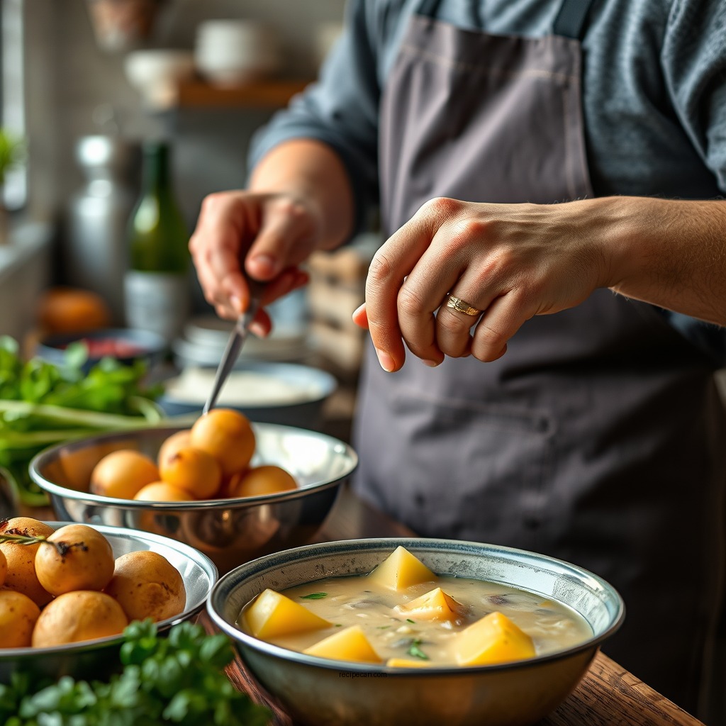 Preparation Steps - recipe lipton onion soup potatoes