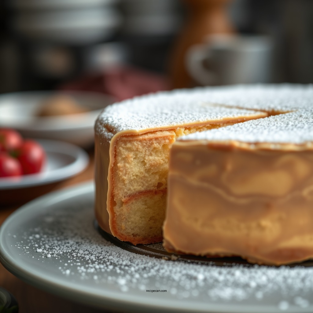 Baking Your Cake - recipe magic custard cake