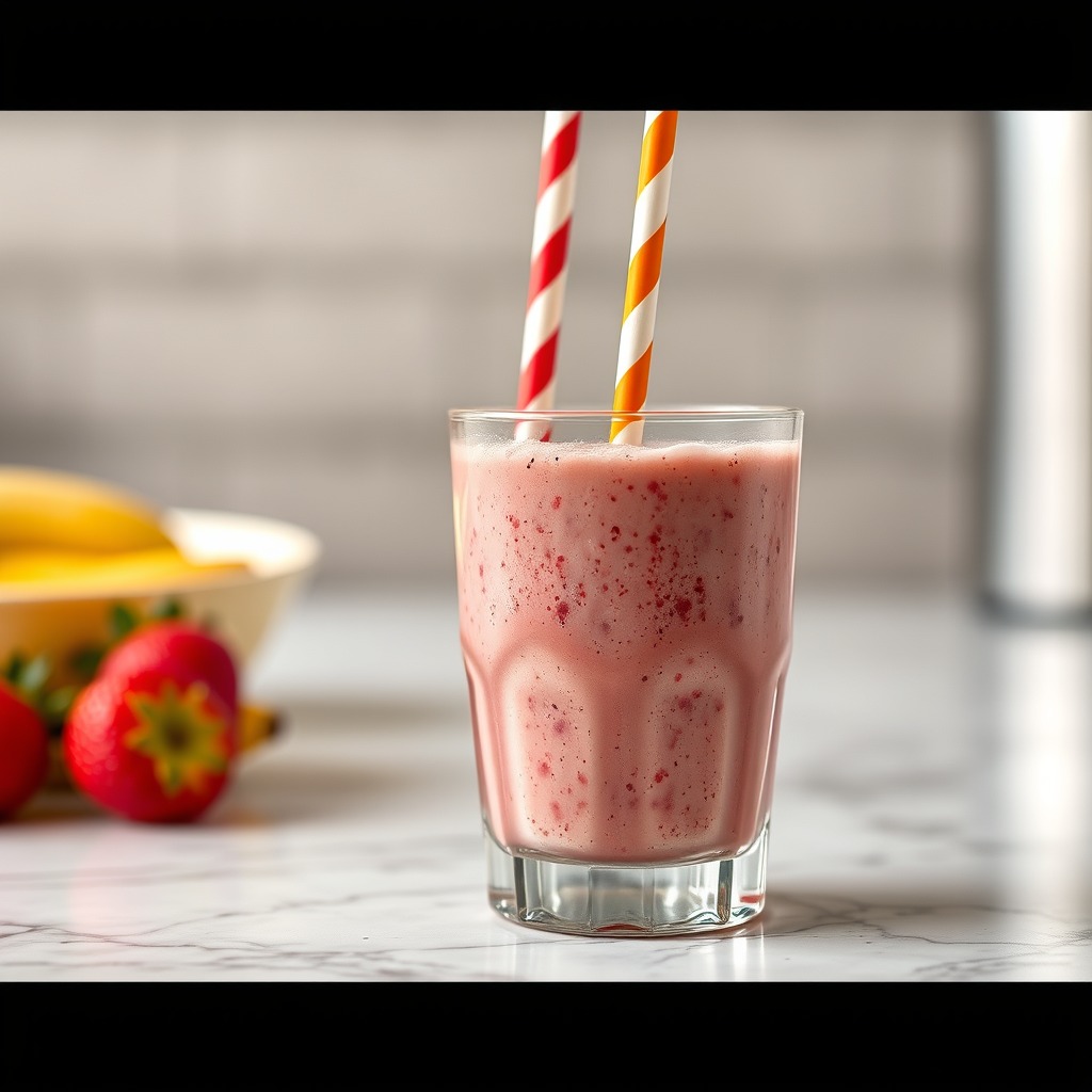 Achieving the Perfect Consistency - recipe mcdonalds strawberry banana smoothie