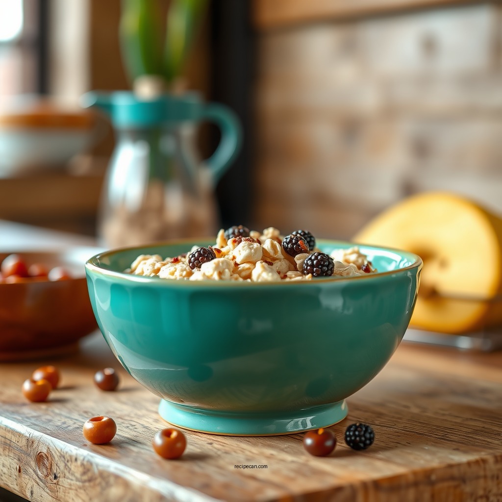 Breakfast Oatmeal Variations - recipe oat