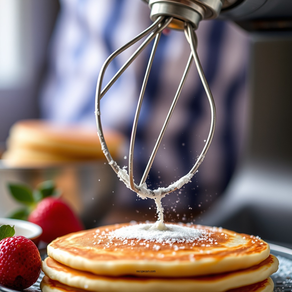 Mixing Techniques for Fluffiness - recipe pancakes without baking powder