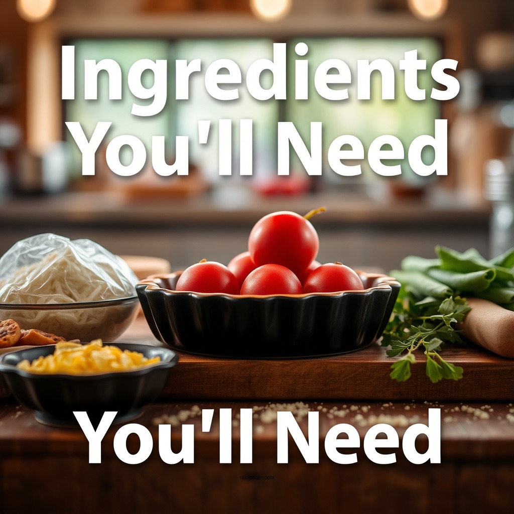 Ingredients You’ll Need - recipe pie crust for quiche