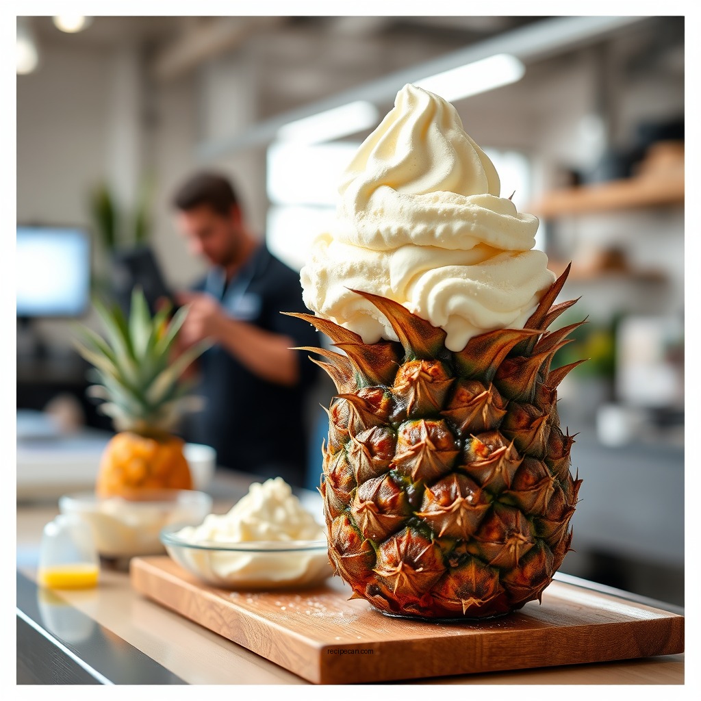 Ingredients You’ll Need - recipe pineapple ice cream