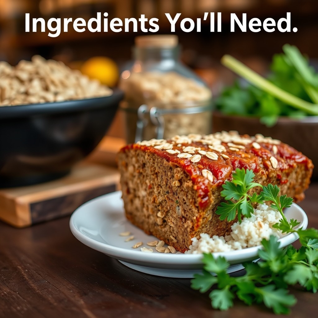 Ingredients You'll Need - recipe quaker oats meatloaf