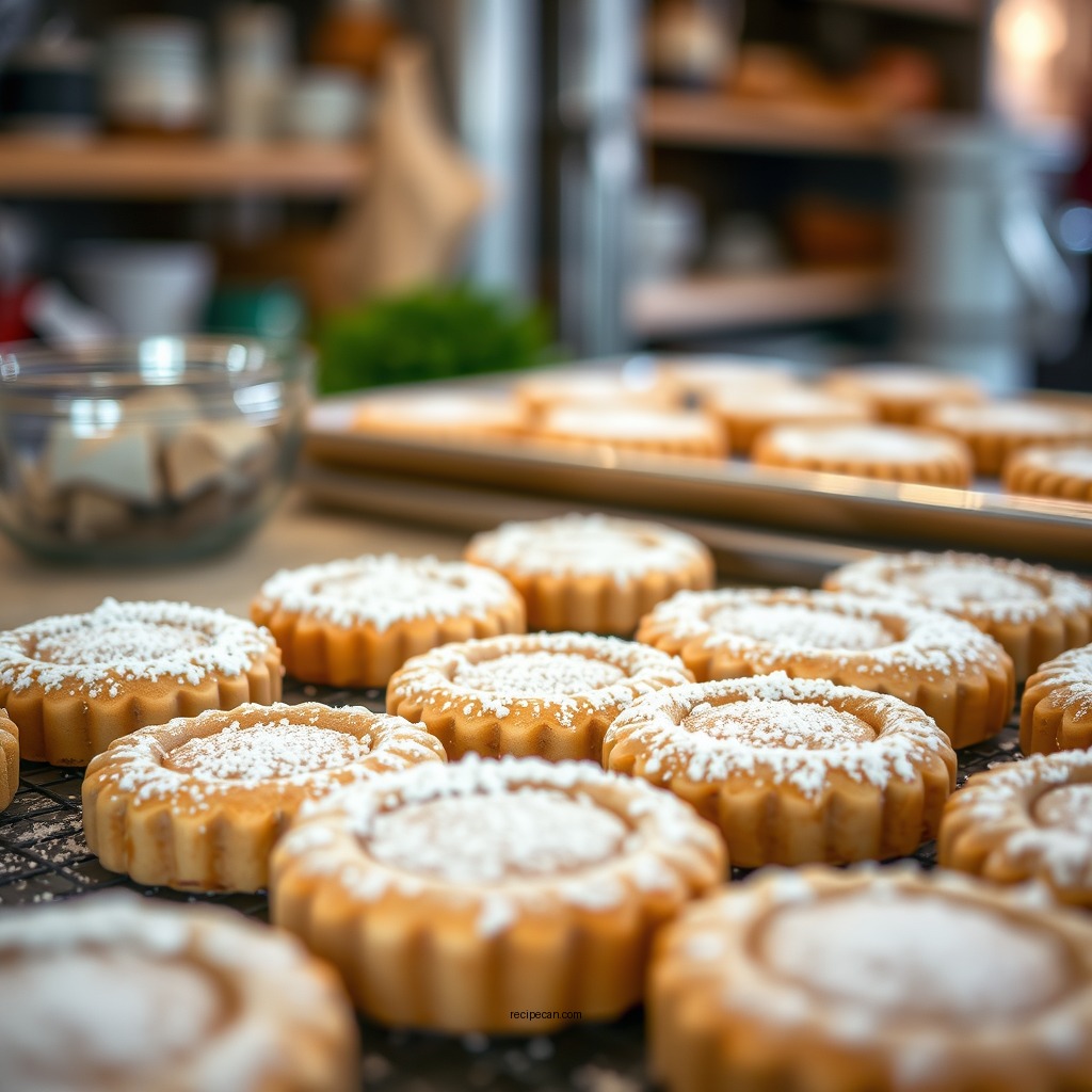 Ingredients Needed - recipe sand tart cookies