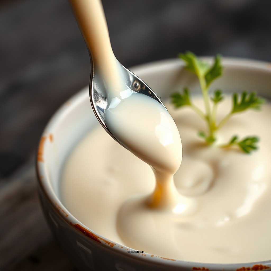 Adding Milk for Creaminess - recipe to make white sauce