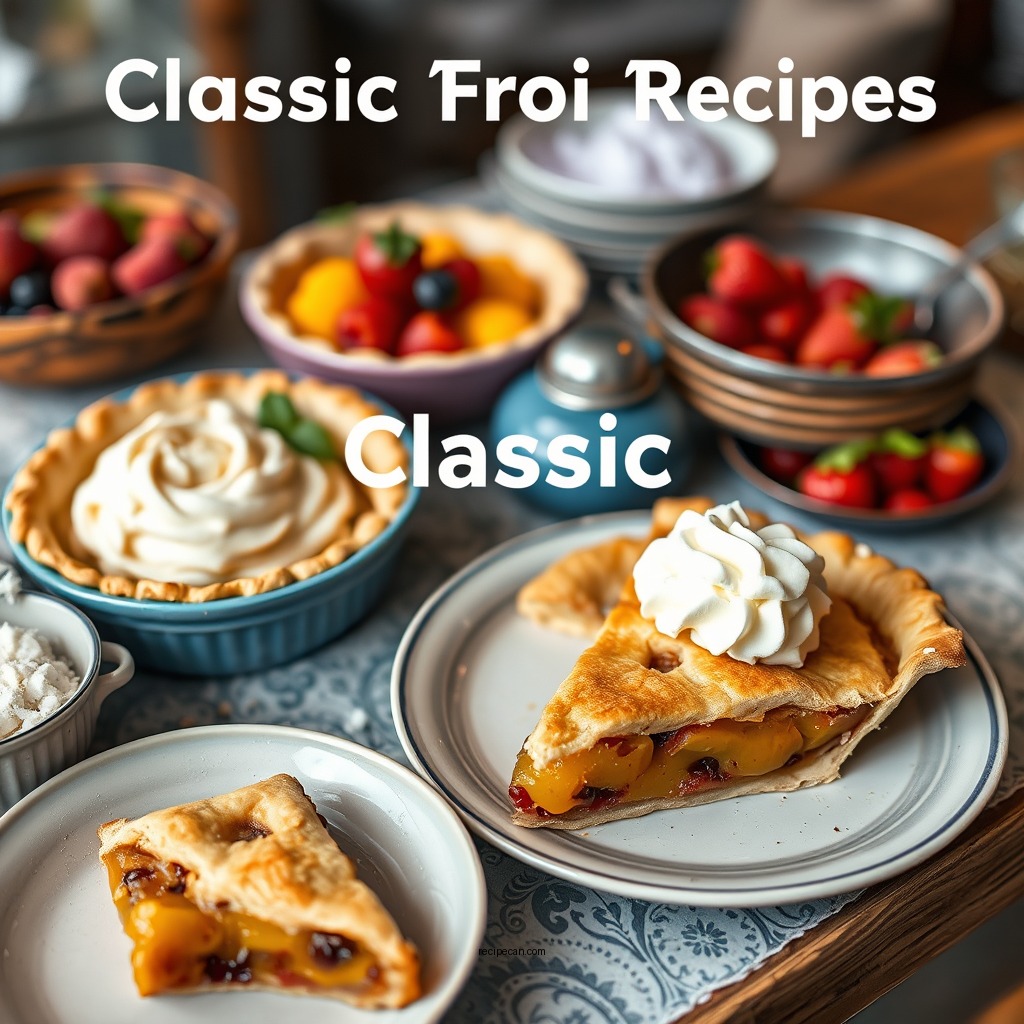 Classic Fruit Pie Recipes - recipe with pie crust
