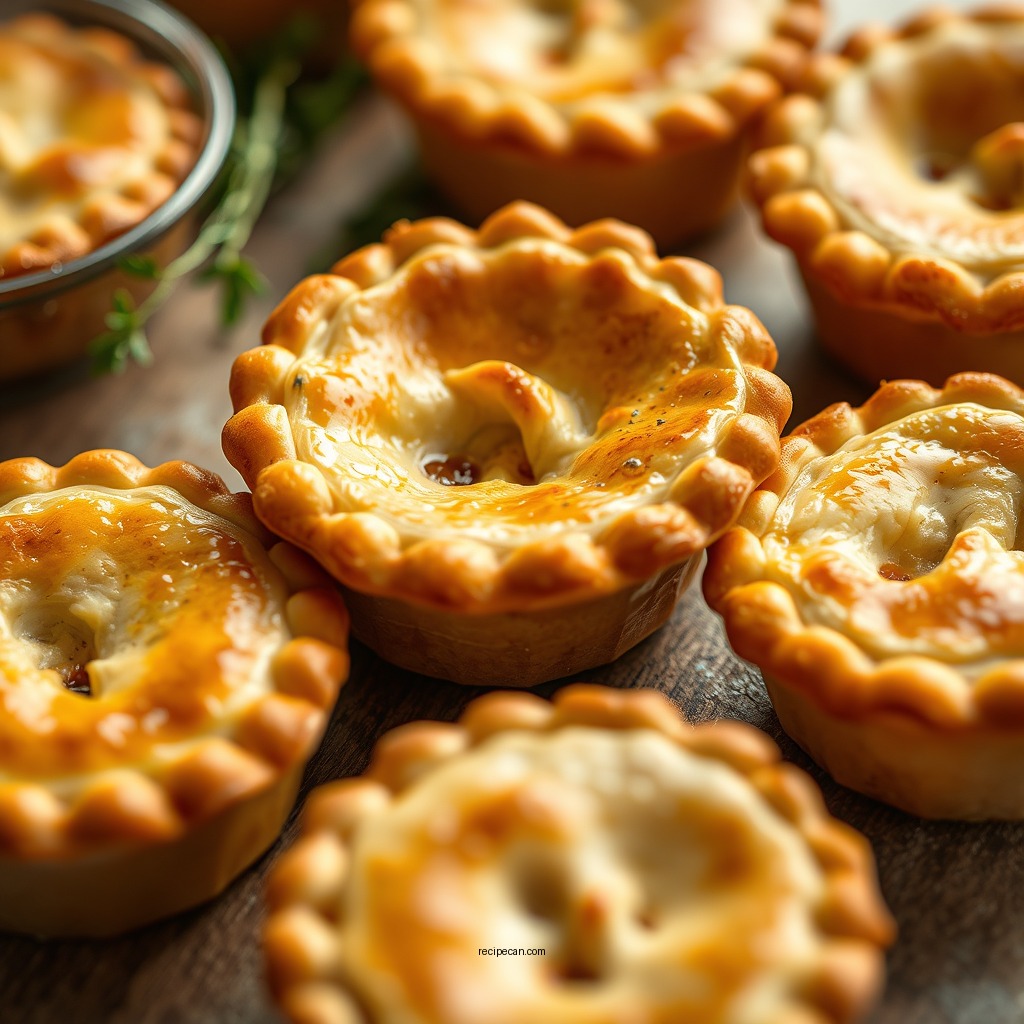 Mini Pies and Hand Pies - recipe with pie crust