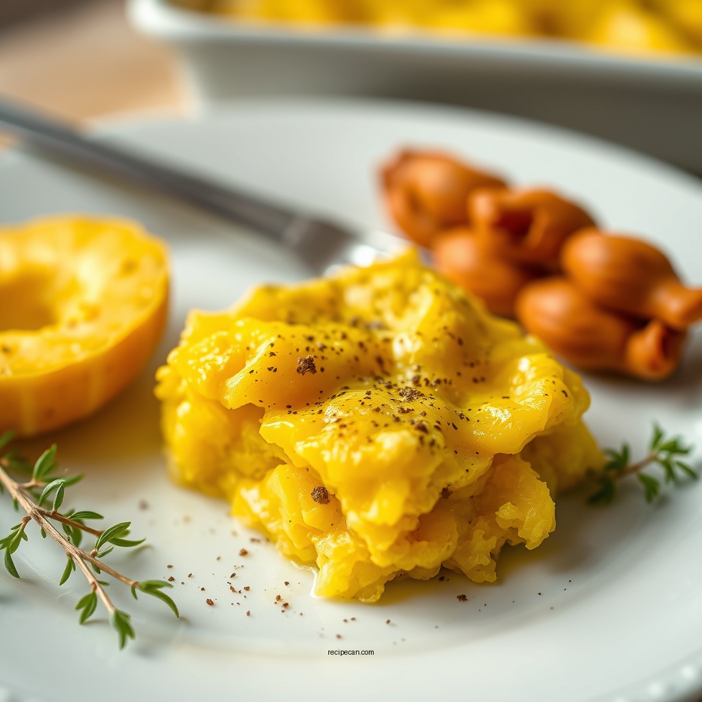 Yellow Squash Casserole - recipe with yellow squash