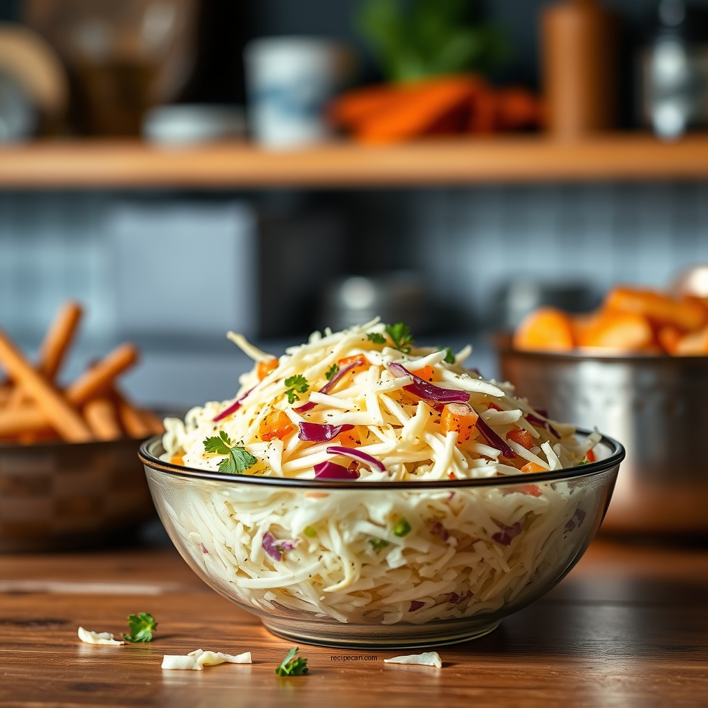 Classic Vinegar-Based Coleslaw - recipes coleslaw without mayo