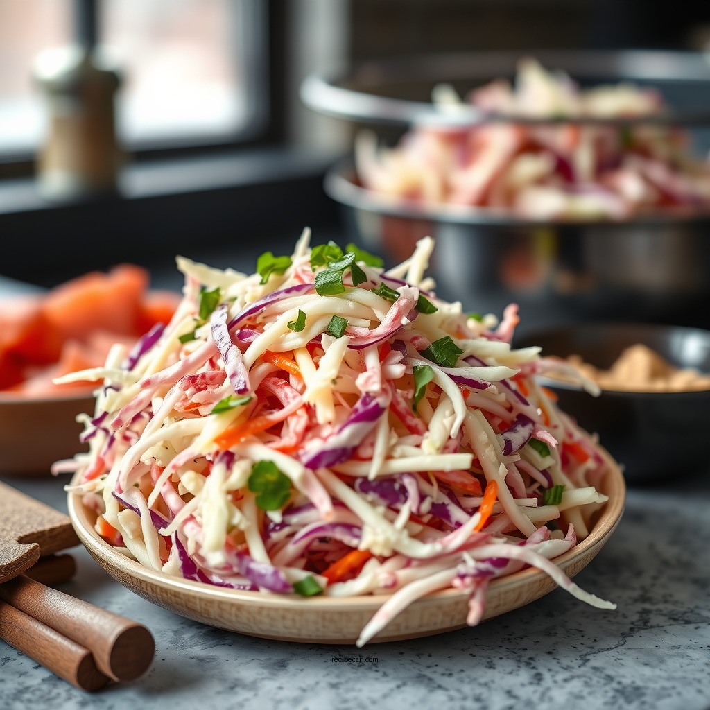 Creamy Yogurt Coleslaw - recipes coleslaw without mayo