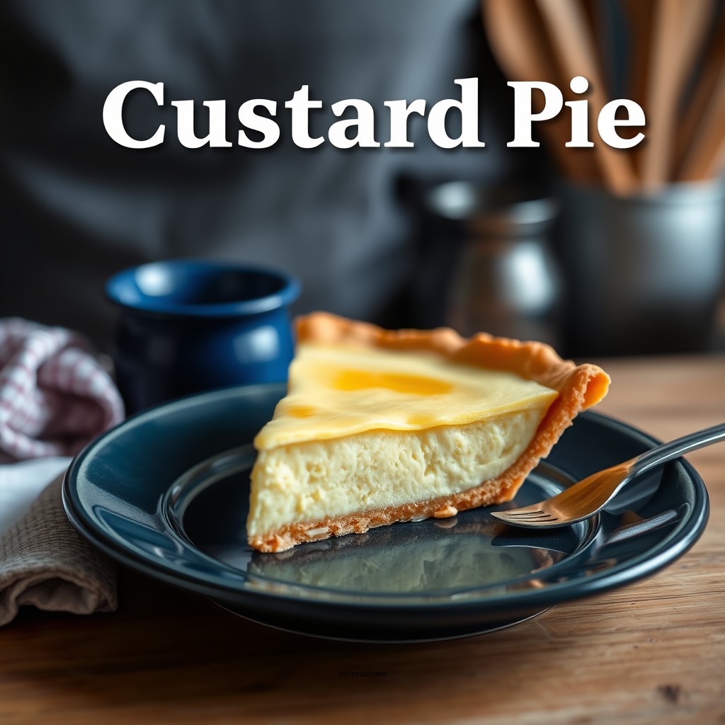 Variations on Custard Pie - recipes custard pie