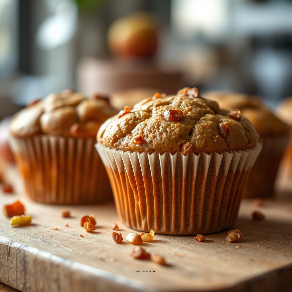 Healthy Apple Muffins - recipes for apple muffins