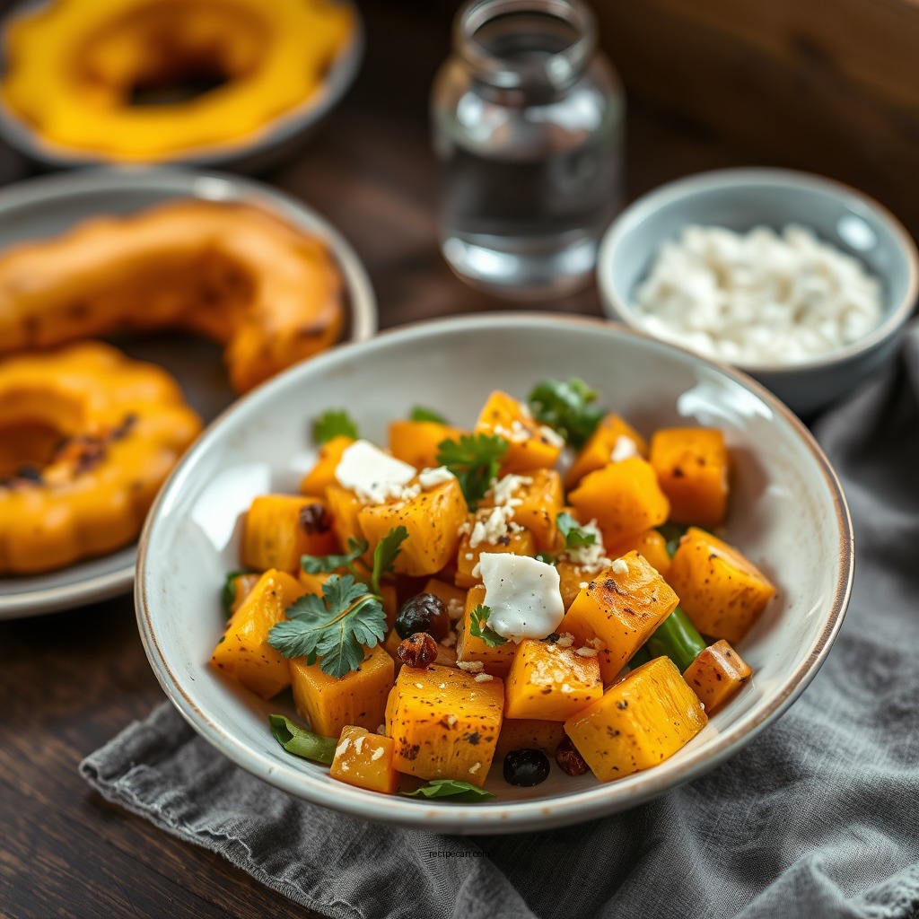 Roasted Butternut Squash Salad - recipes for butternut squash