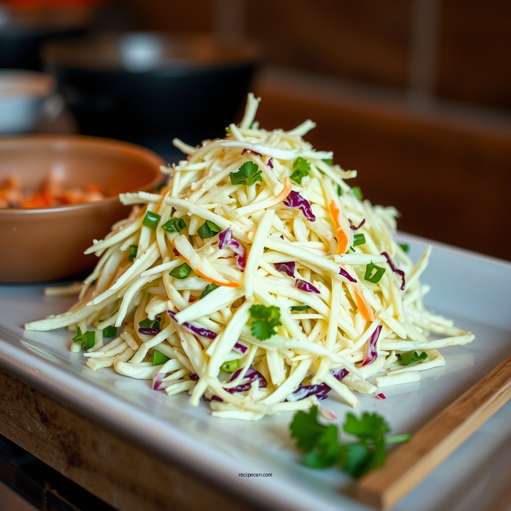 Tangy Vinegar Coleslaw - recipes for coleslaw