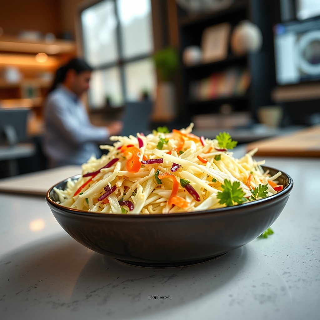 Classic Vinegar-Based Coleslaw - recipes for coleslaw without mayonnaise
