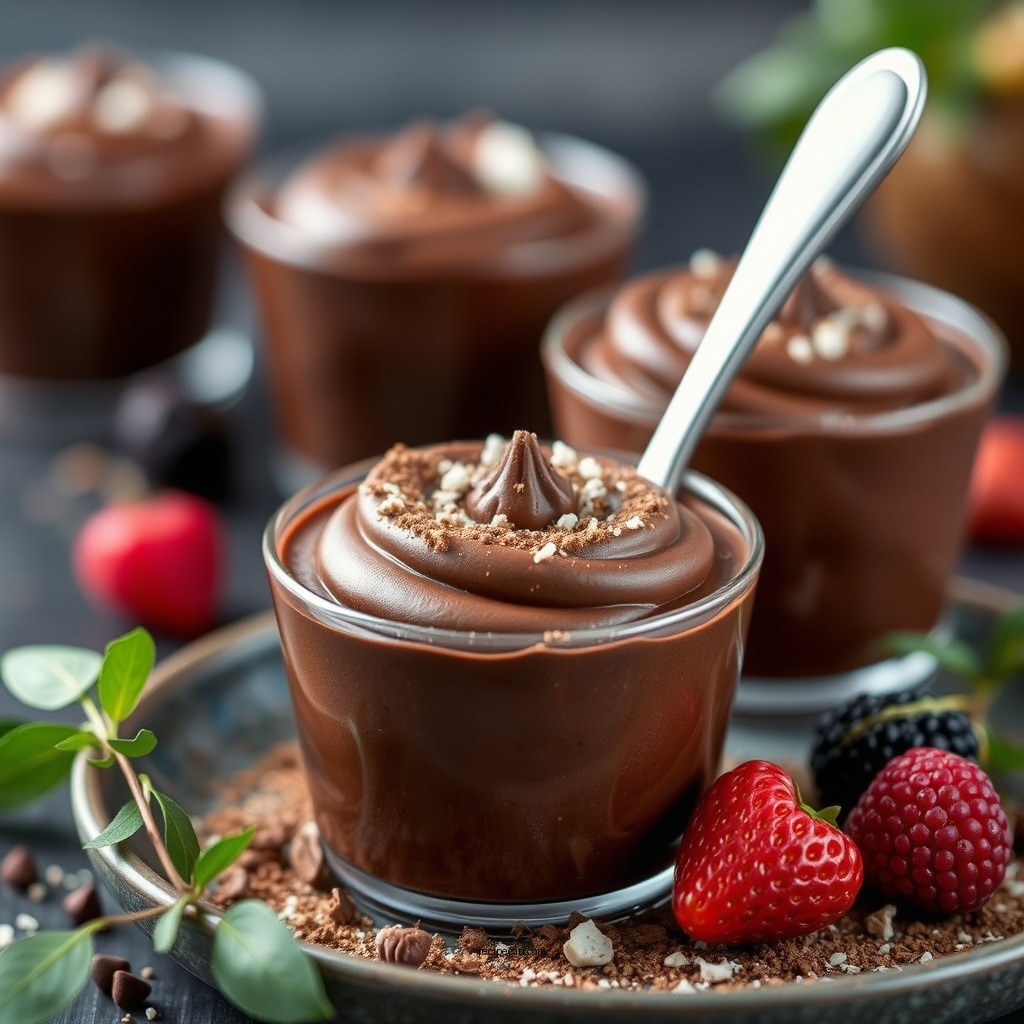 Vegan Chocolate Mousse - recipes for easy chocolate mousse