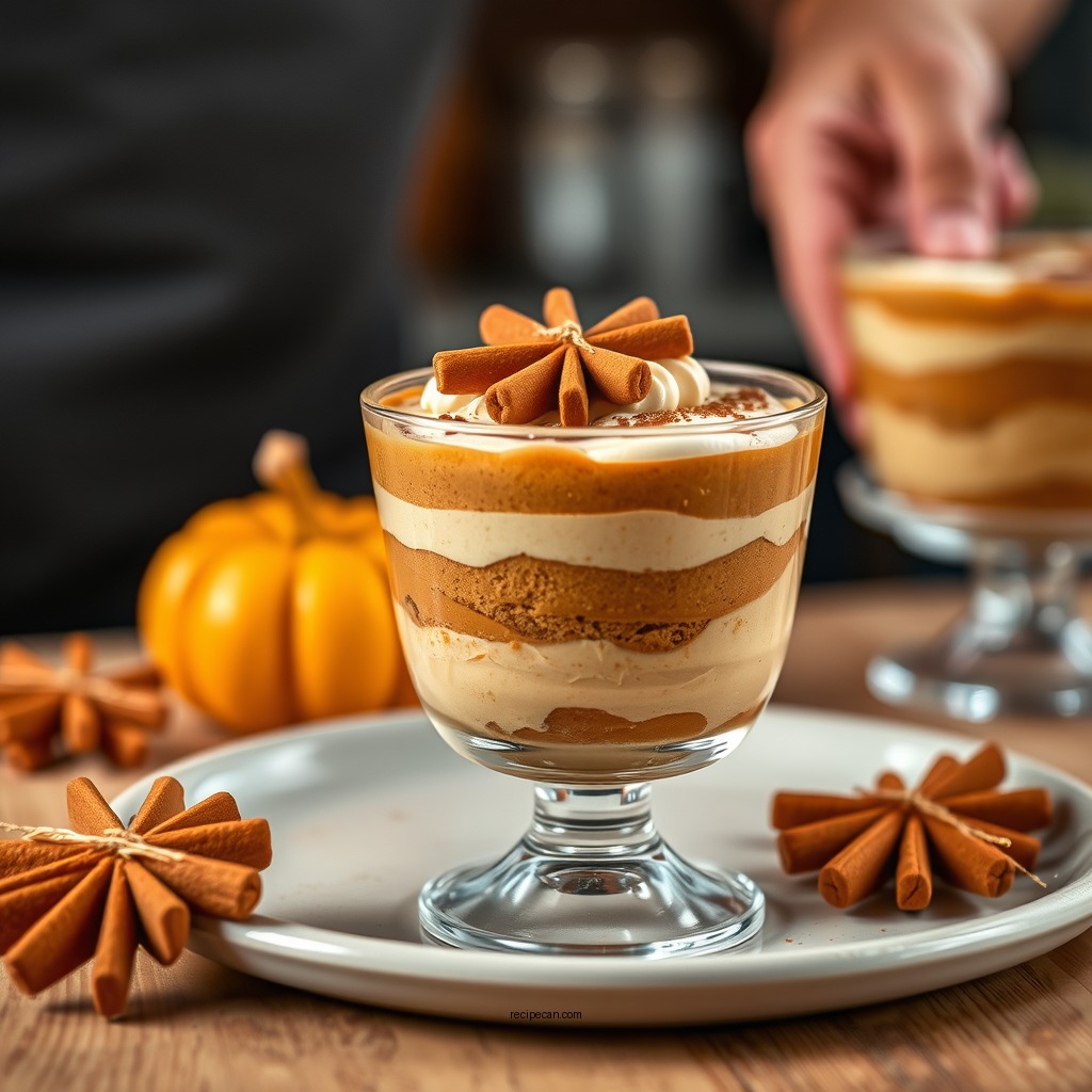 Layered Pumpkin Spice Delight - recipes for jello pumpkin spice pudding