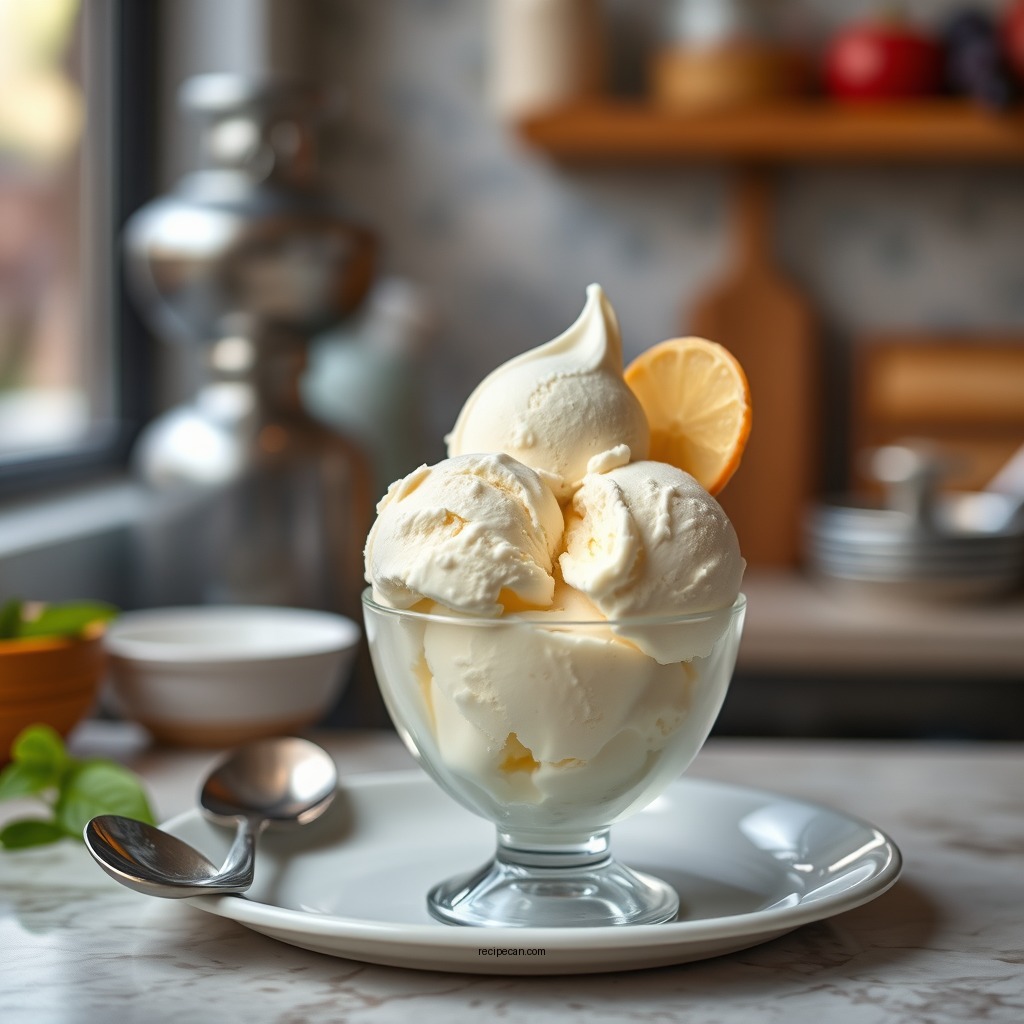 Classic Vanilla Ice Cream - recipes for krups ice cream maker