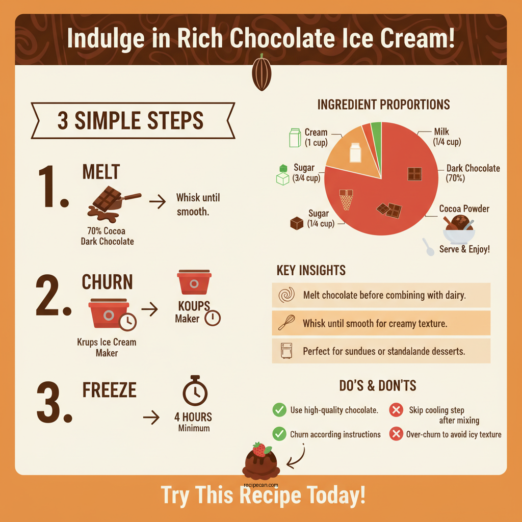 recipes for krups ice cream maker - Data Infographic and Statistics