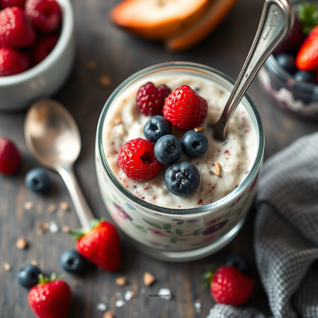 Berry Bliss Overnight Oats - recipes for overnight oats