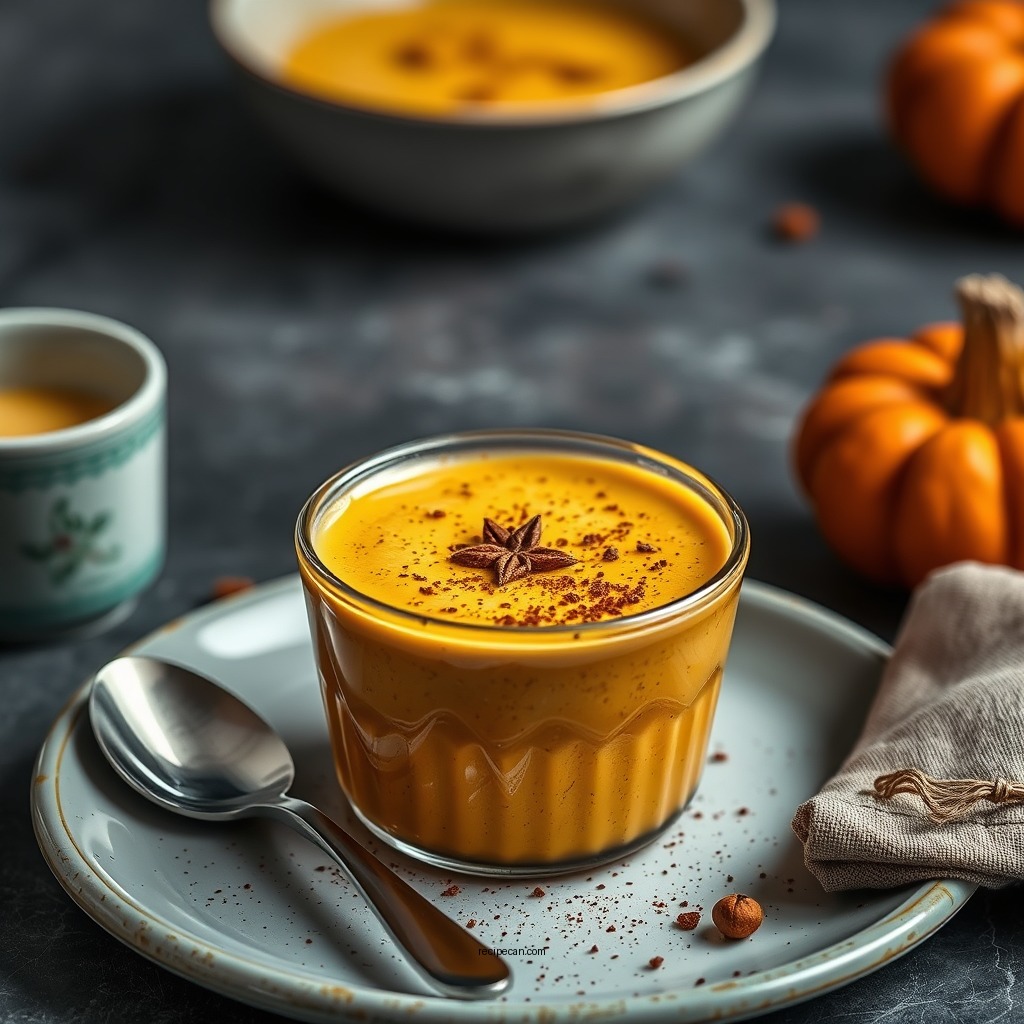 Spiced Pumpkin Custard Variations - recipes for pumpkin custard