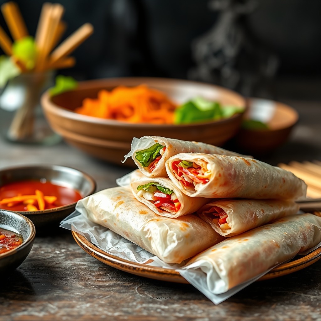 Classic Vietnamese Spring Rolls - recipes for rice wraps