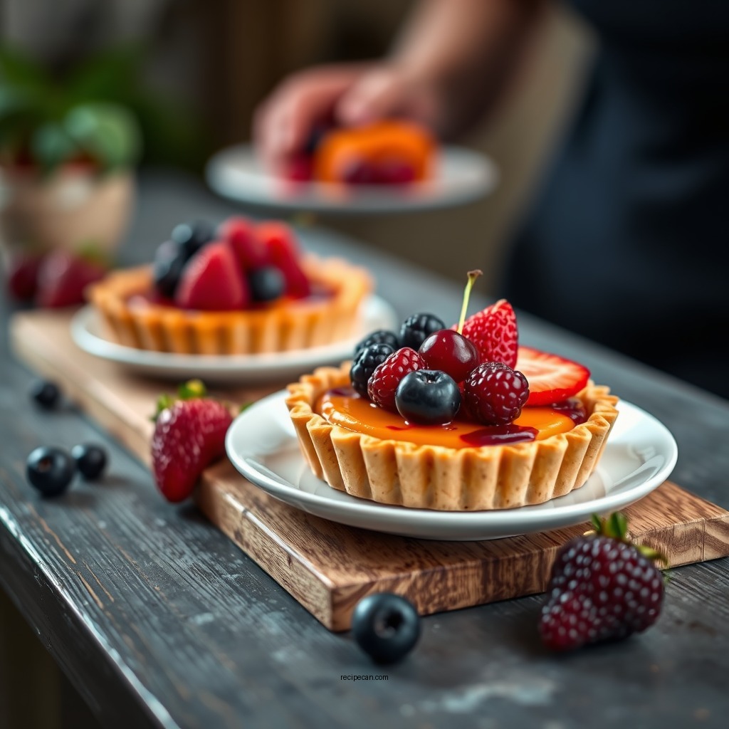 Classic Fruit Tarts - recipes for tarts