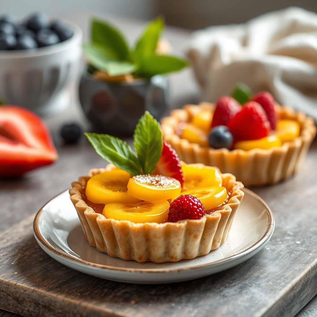 Classic Fruit Tart Recipe - recipes for tarts mini