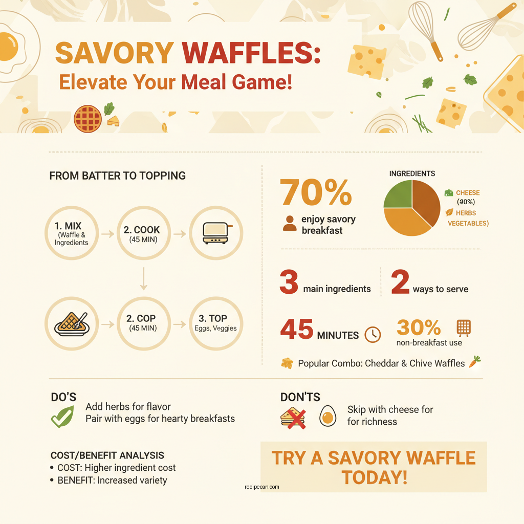 recipes for the waffle maker - Data Infographic and Statistics