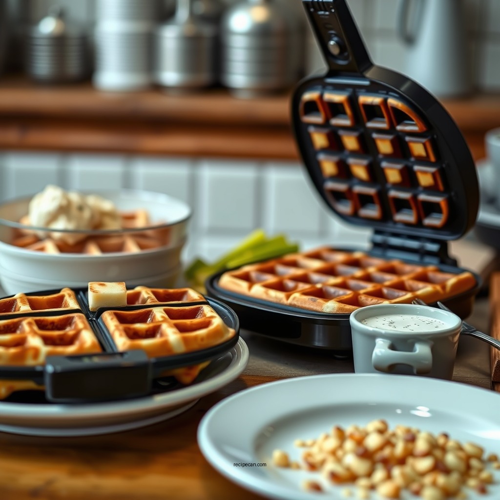 Savory Waffles - recipes for the waffle maker