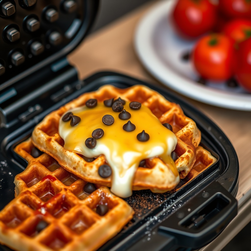 Chocolate Chip Waffles - recipes for waffles in a waffle maker