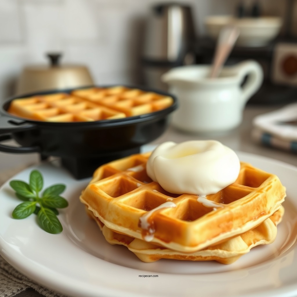 Classic Buttermilk Waffles - recipes for waffles in a waffle maker