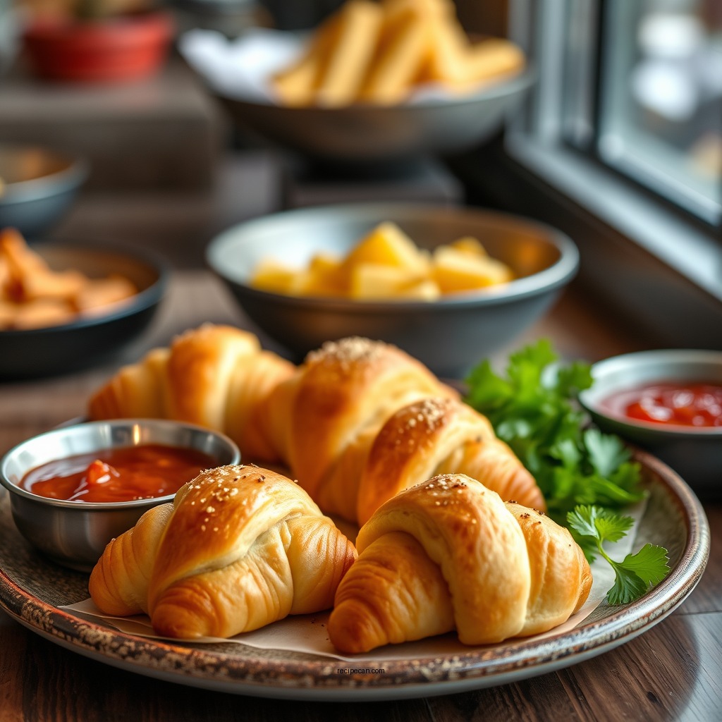 Savory Appetizers with Crescent Rolls - recipes from crescent rolls