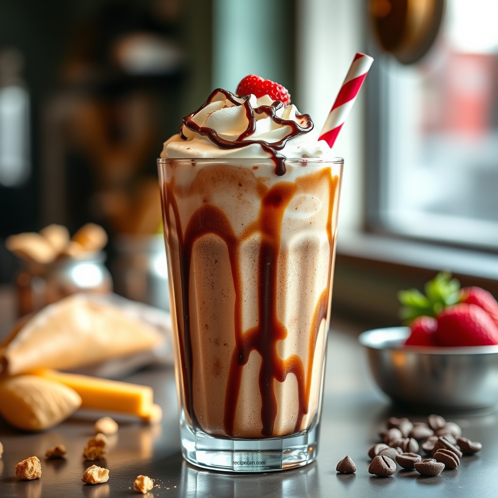 Brownie Mix Milkshake - recipes using brownie mix