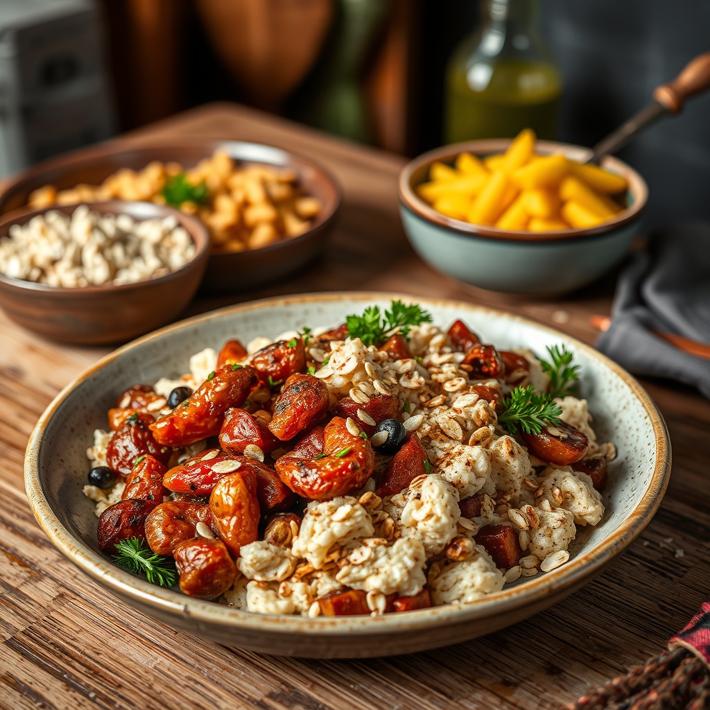 Savory Dishes Featuring Oat Flour - recipes using oat flour