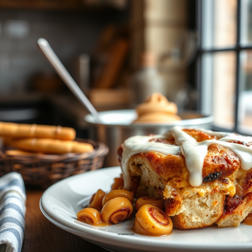 Cinnamon Roll Casserole - recipes using pillsbury cinnamon rolls