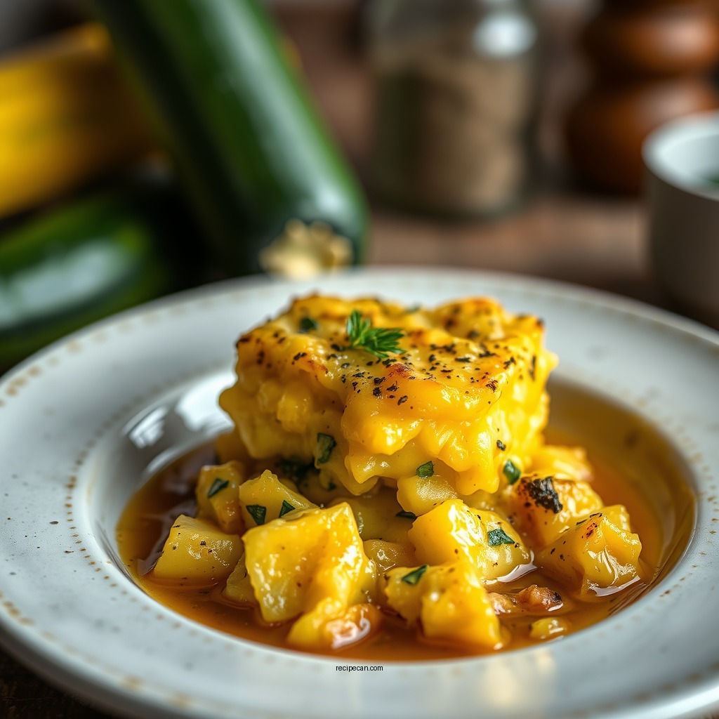 Zucchini and Yellow Squash Casserole - recipes using zucchini and yellow squash