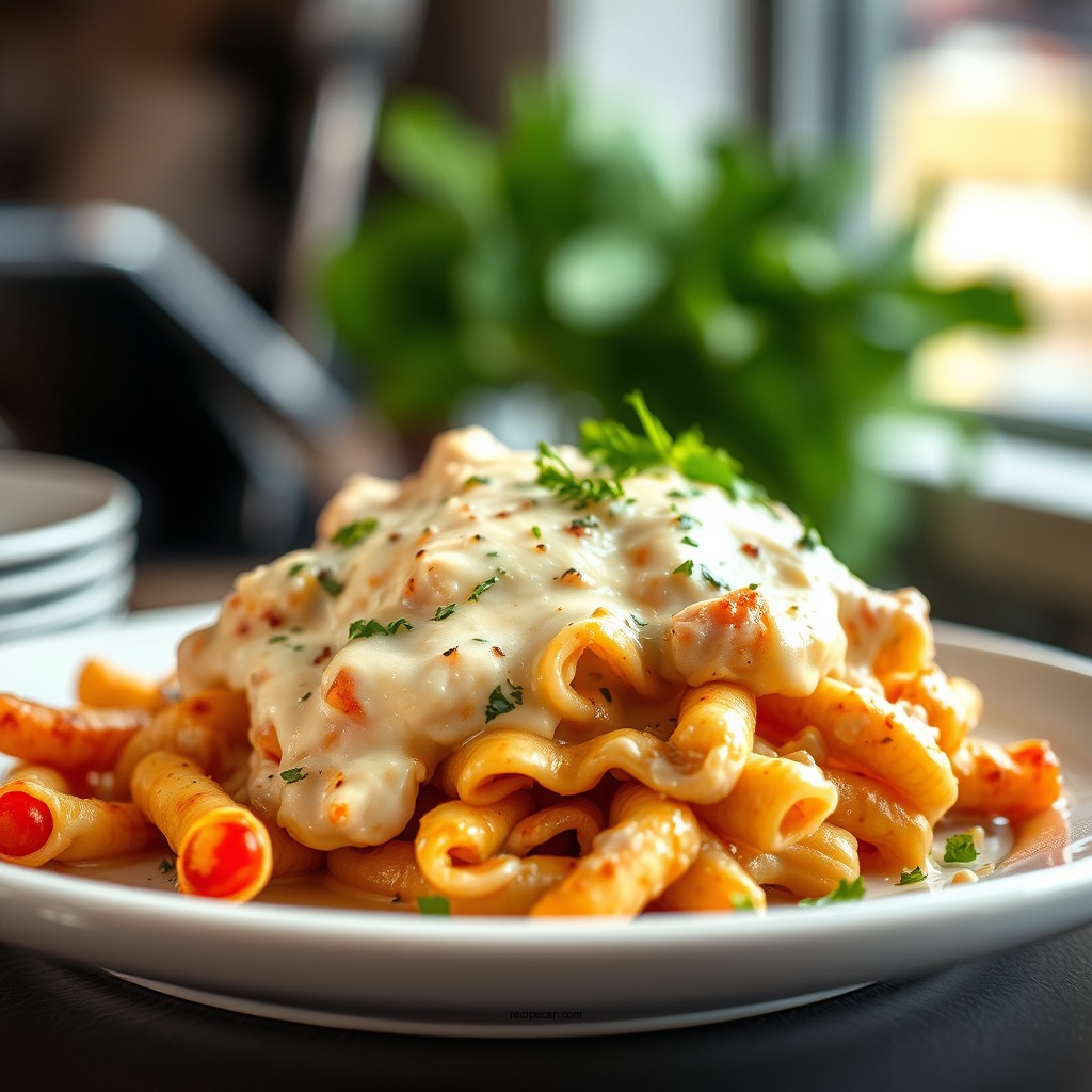 Chicken Alfredo Bake - recipes with alfredo sauce