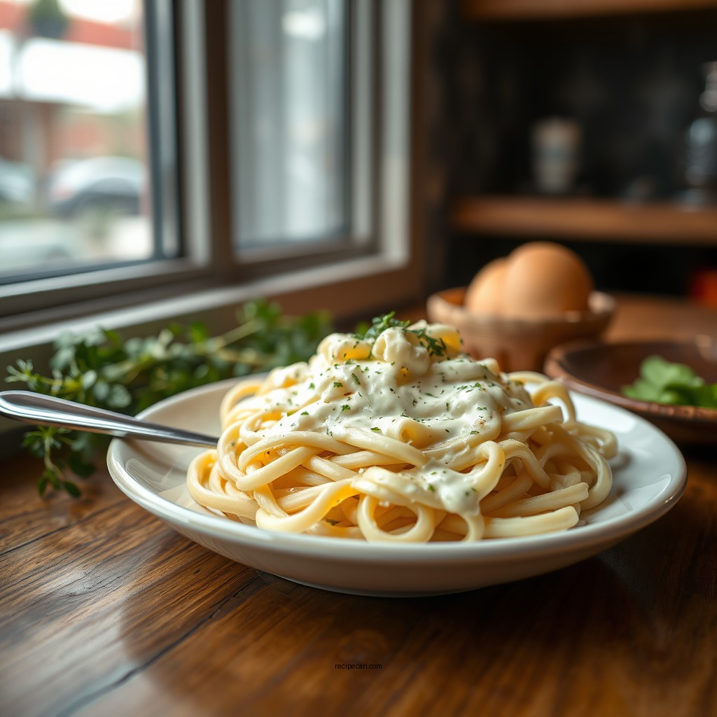 Classic Fettuccine Alfredo - recipes with alfredo sauce