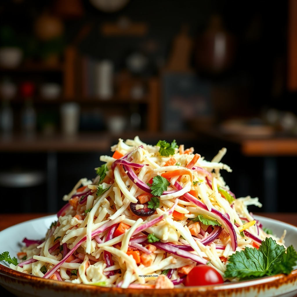 Creative Coleslaw Mix Salads - recipes with coleslaw mix