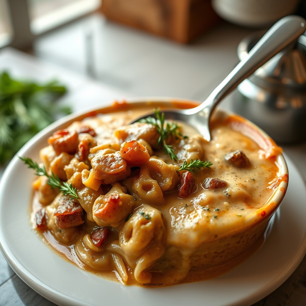 Classic French Onion Soup Casserole - recipes with french onion soup and ground beef