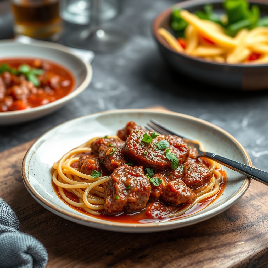 Saucy Meat Dishes - recipes with pasta sauce