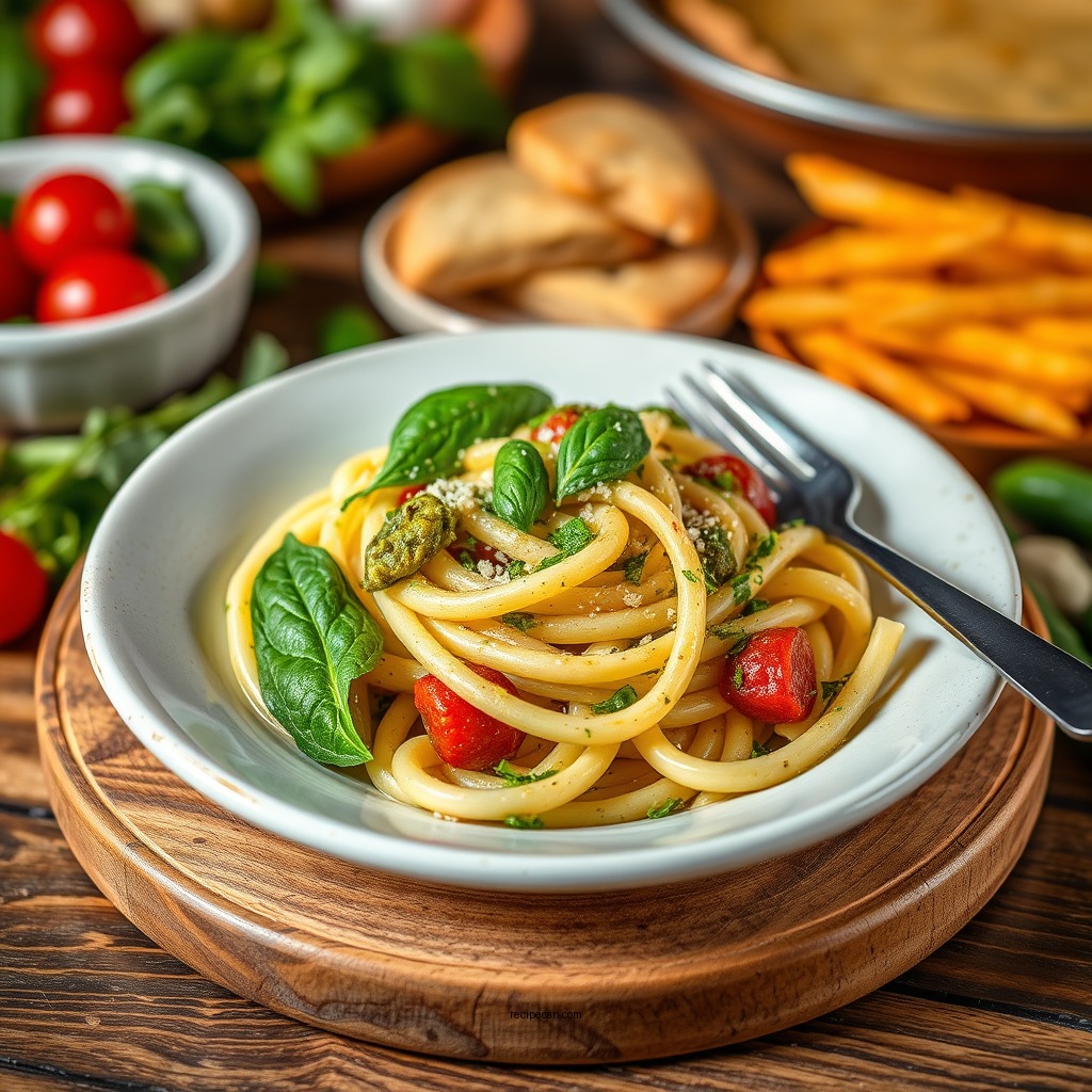 Pesto Pasta Dishes - recipes with pesto sauce