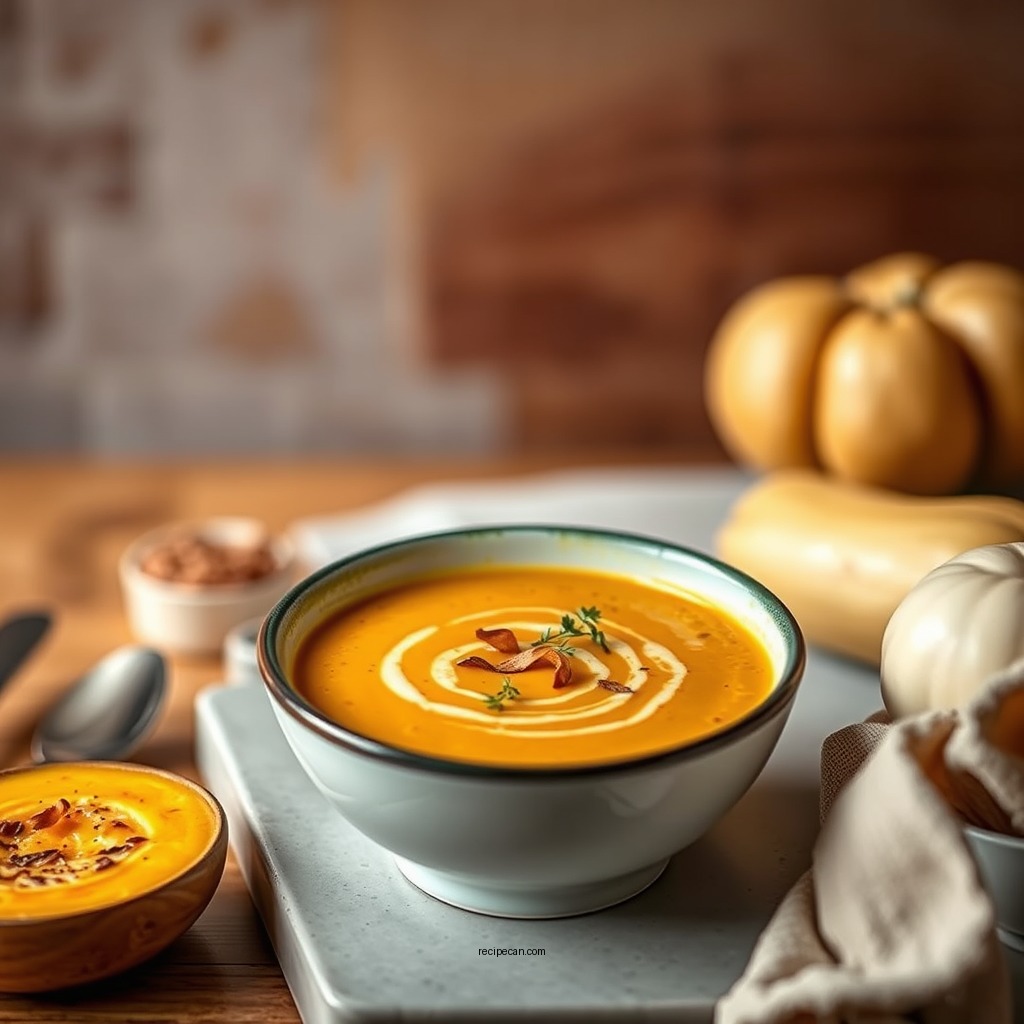 Savory Squash Soups - recipes with squash
