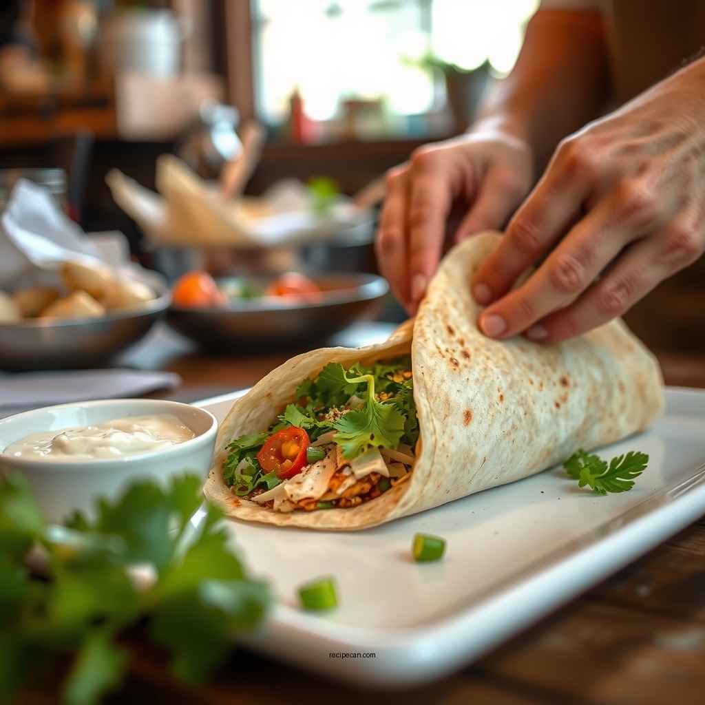 Hearty Dinner Wraps - recipes with tortillas wraps
