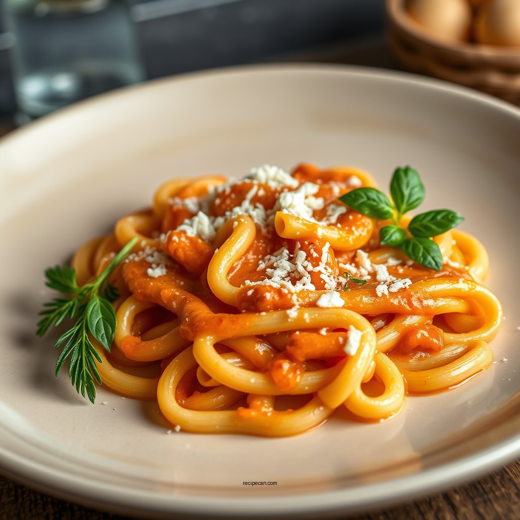 Classic Penne alla Vodka - recipes with vodka sauce