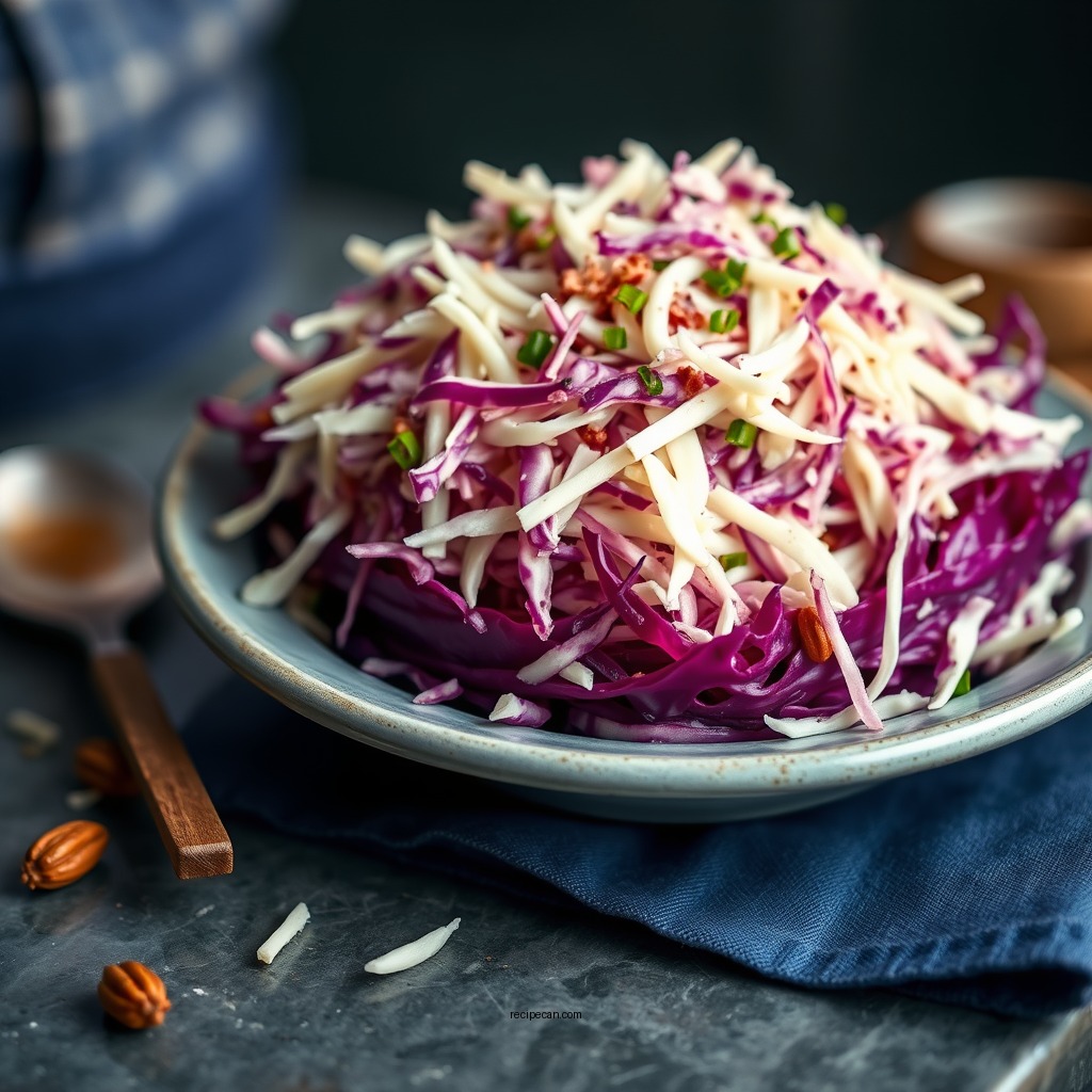 Classic Red Cabbage Coleslaw - red cabbage coleslaw recipes